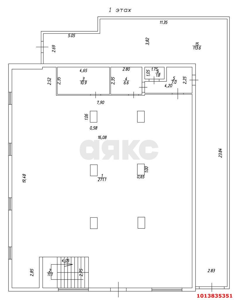 Фото №8: Торговое помещение 410 м² - Ветеран, Прикубанский внутригородской округ, ул. Кленовая, 391