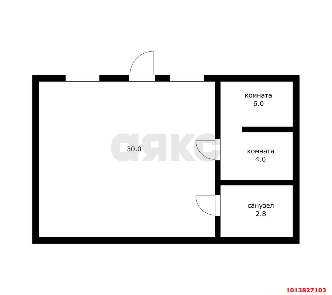 Фото №11: Офисное помещение 43 м² - Краснодар, жилой комплекс Керченский, ул. им. Героя Сарабеева В.И., 5к1