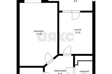 Фото №2: 1-комнатная квартира 50 м² - Краснодар, мкр. Догма Парк, ул. Марины Цветаевой, 15