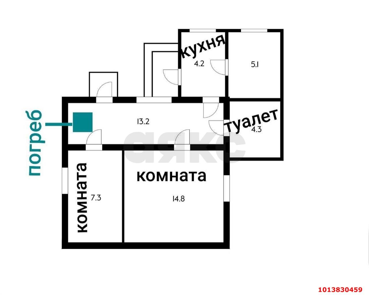 Фото №18: Часть дома 72 м² + 2 сот. - Краснодар, 40 лет Победы, ул. Красных Зорь, 67