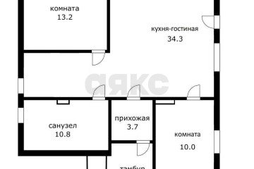 Фото №5: Дом 78 м² - Пригородный, п. коттеджный  Зелёный, 299