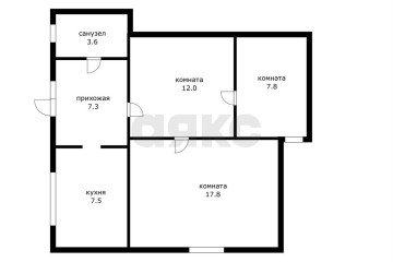 Фото №2: 3-комнатная квартира 56 м² - Краснодар, мкр. Славянский, ул. 4-я Линия, 25