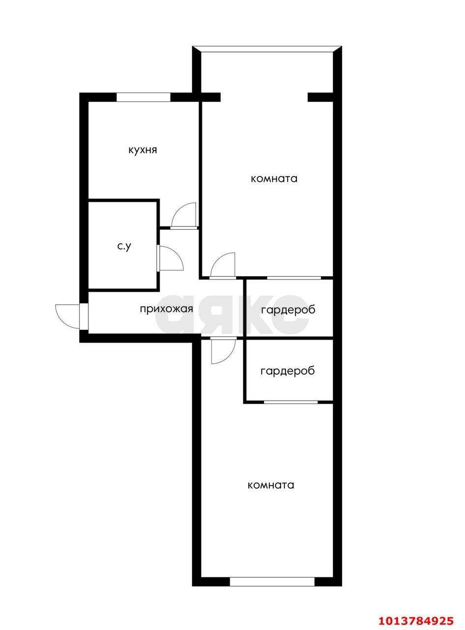 Фото №11: 2-комнатная квартира 45 м² - Краснодар, Западный внутригородской округ, ул. 4-я Линия Нефтяников, 5