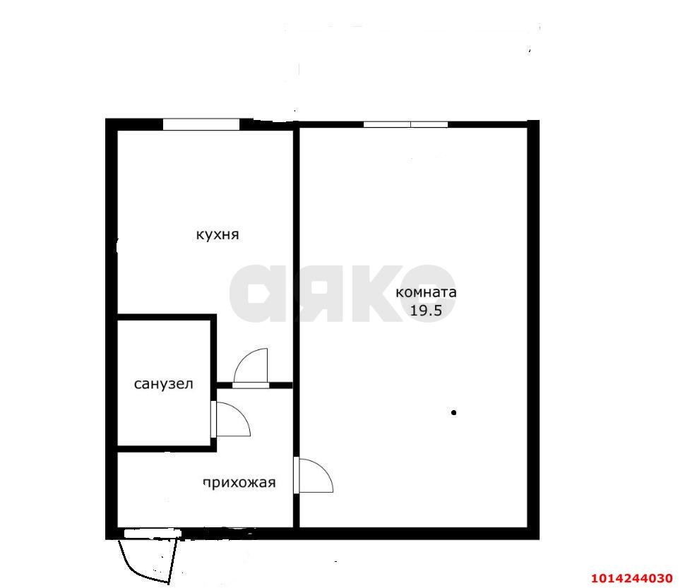 Фото №3: 1-комнатная квартира 35 м² - Краснодар, Славянский, ул. Славянская, 81