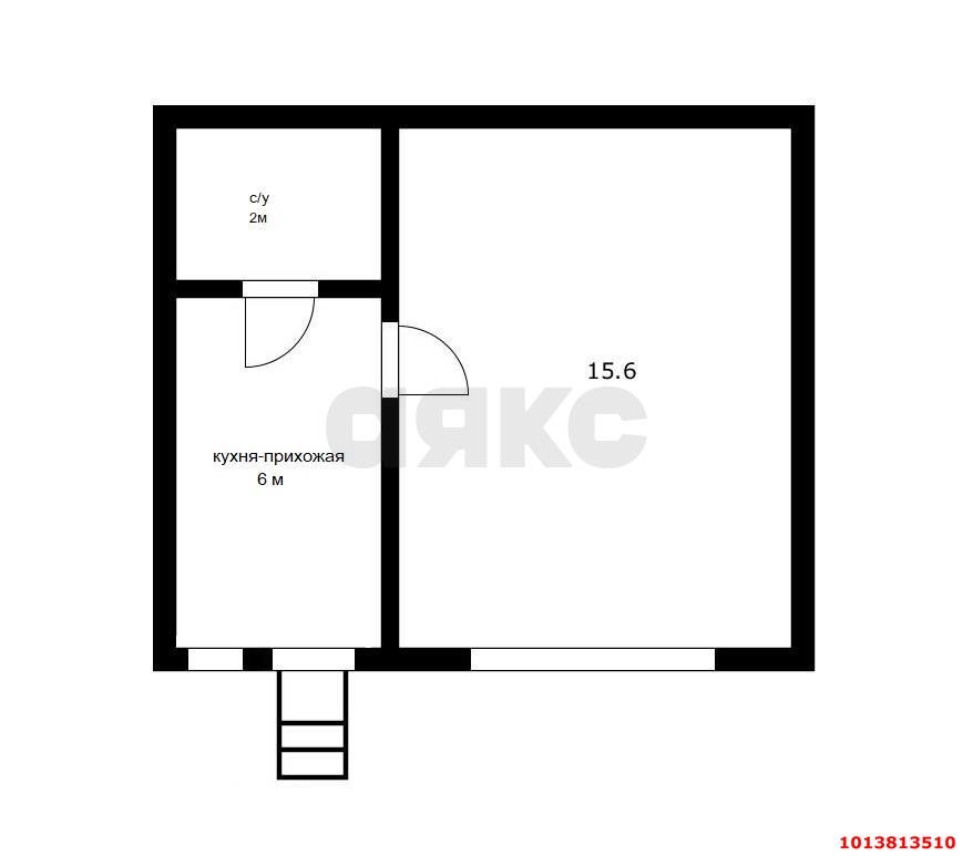 Фото №11: 1-комнатная квартира 22 м² - Краснодар, Центральный, ул. Митрофана Седина, 24