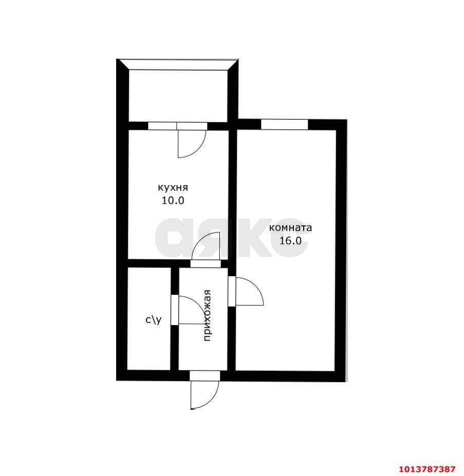 Фото №8: 1-комнатная квартира 37 м² - Новая Адыгея, жилой комплекс Новая Адыгея, ул. Бжегокайская, 90/1к3