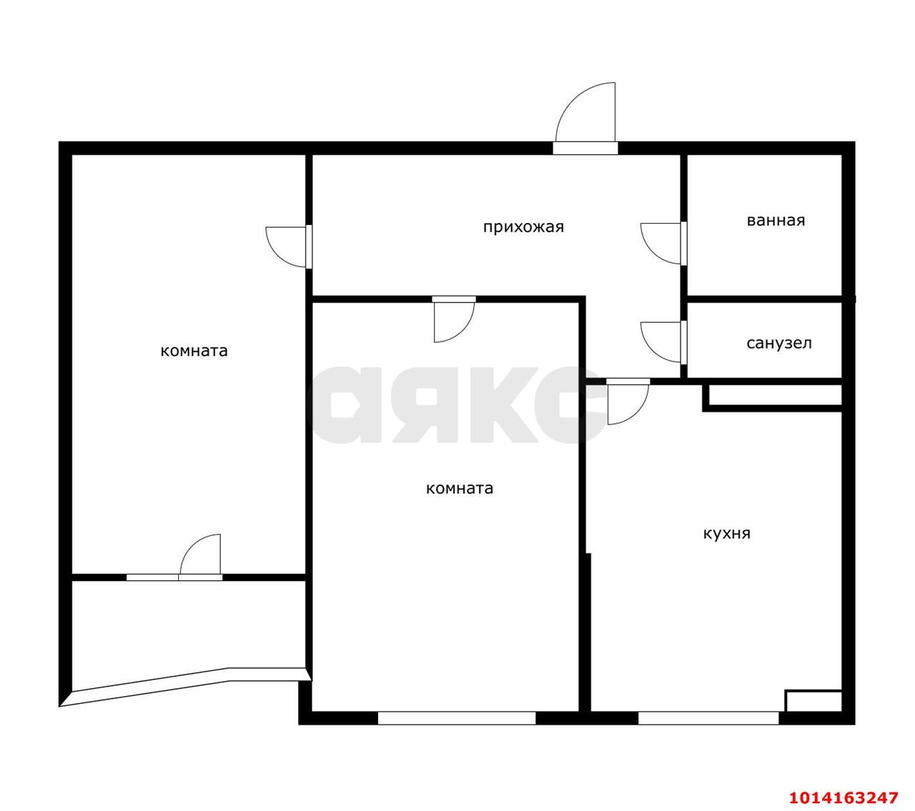 Фото №15: 2-комнатная квартира 78 м² - Краснодар, жилой комплекс Достоевский, ул. Достоевского, 84