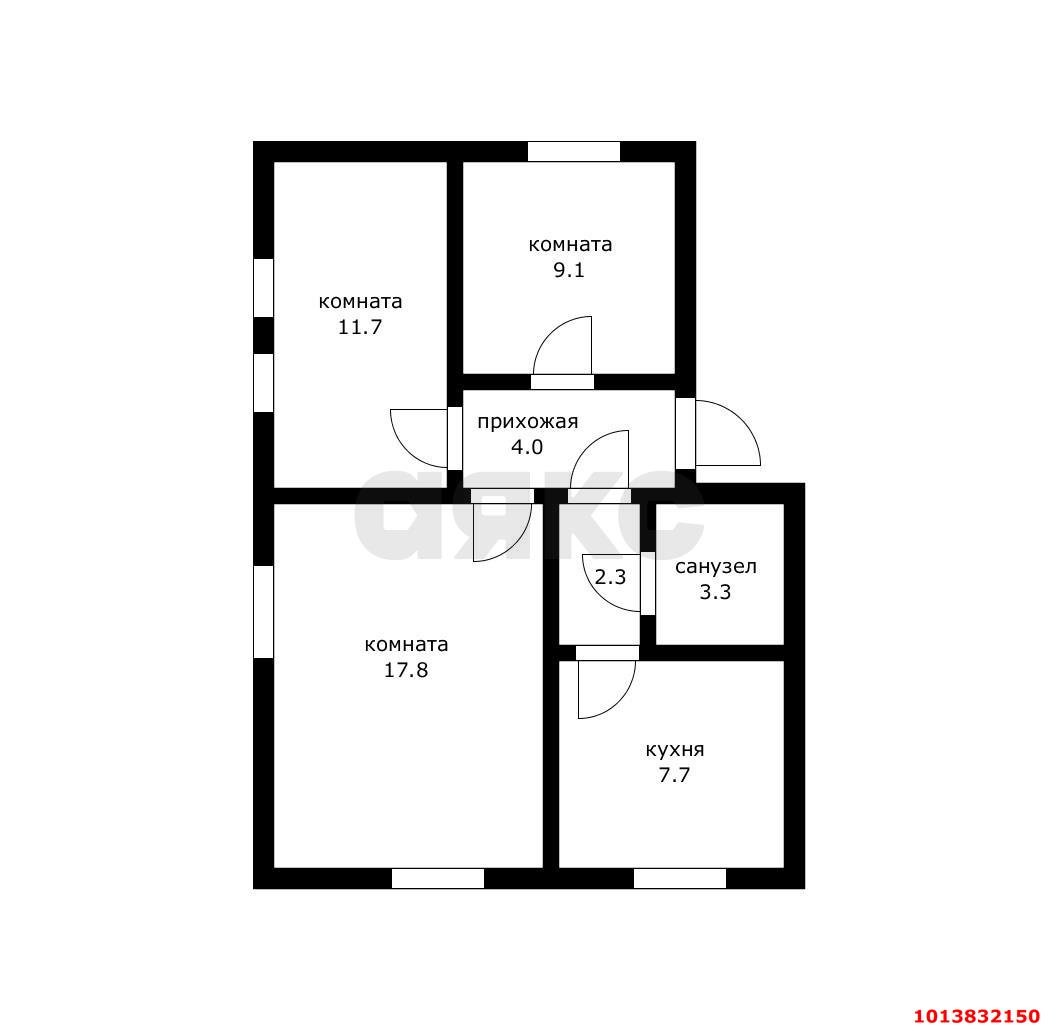 Фото №14: 3-комнатная квартира 55 м² - Краснодар, Центральный, ул. Ленина, 90