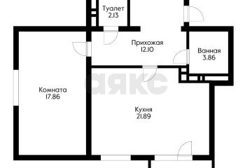 Фото №2: 2-комнатная квартира 61 м² - Краснодар, мкр. жилой комплекс Нeo-квартал Красная Площадь, ул. Конгрессная, 19/1