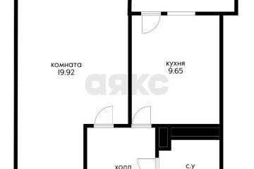 Фото №2: 1-комнатная квартира 39 м² - Краснодар, мкр. жилой комплекс Кино, ул. Уральская, 100/5