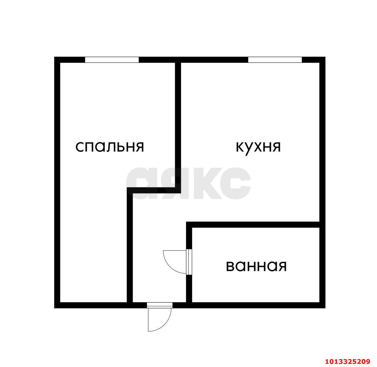 Фото №6: 1-комнатная квартира 34 м² - Российский, Прикубанский внутригородской округ, ул. Ратной Славы, 33