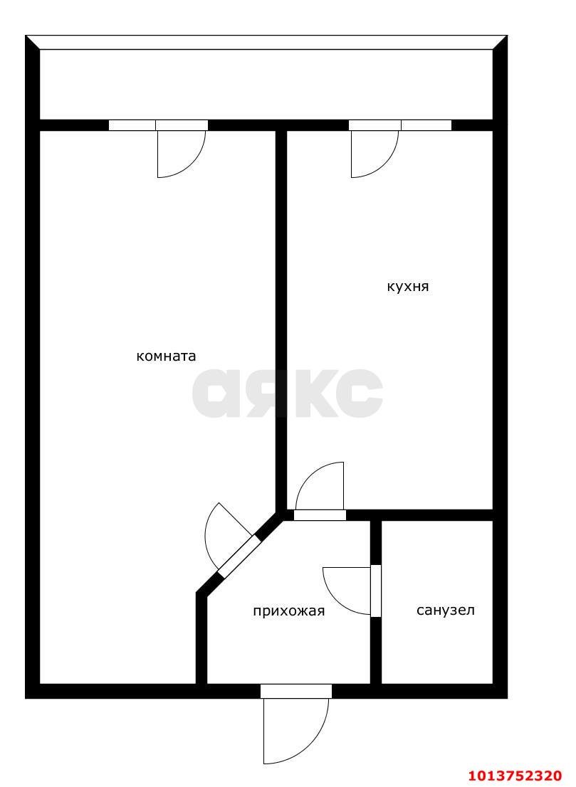 Фото №16: 1-комнатная квартира 35 м² - Краснодар, жилой комплекс Новый Город, ул. Шевцова, 36/2