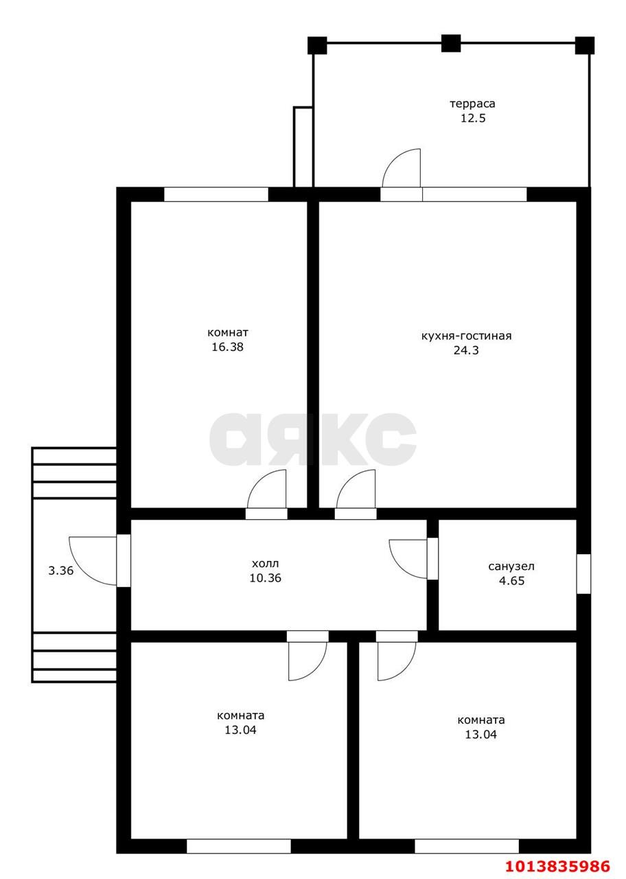 Фото №2: Дом 100 м² + 5.31 сот. - Новотитаровская, ул. Луначарского, 10