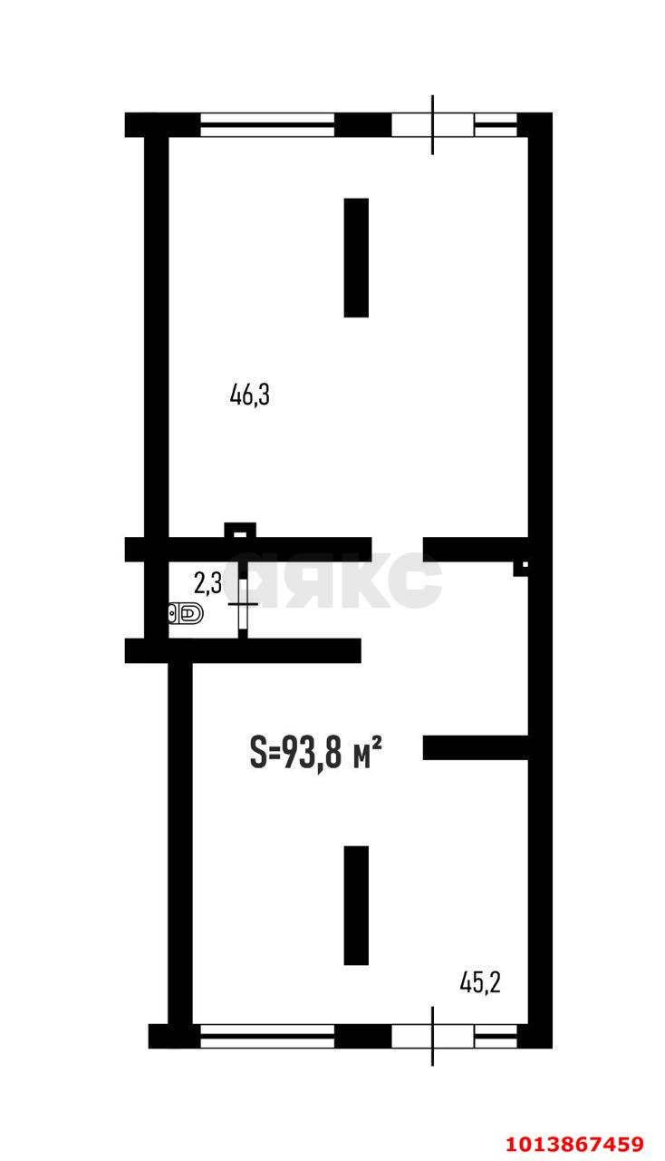 Фото №8: Торговое помещение 94 м² - Краснодар, Парк Победы, ул. Героя Пешкова, 14к3