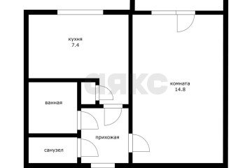 Фото №5: 1-комнатная квартира 30 м² - Краснодар, мкр. Комсомольский, ул. Уральская, 154