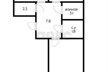 Фото №5: 2-комнатная квартира 64 м² - Новая Адыгея, мкр. жилой комплекс Мега-Победа 2, ул. Песочная, 1к5