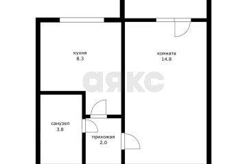 Фото №2: 1-комнатная квартира 29 м² - Краснодар, мкр. Черёмушки, ул. Селезнёва, 140