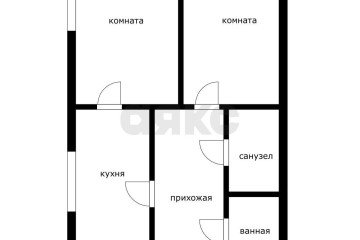 Фото №2: 2-комнатная квартира 46 м² - Краснодар, мкр. Западный внутригородской округ, ул. Красная, 165/4