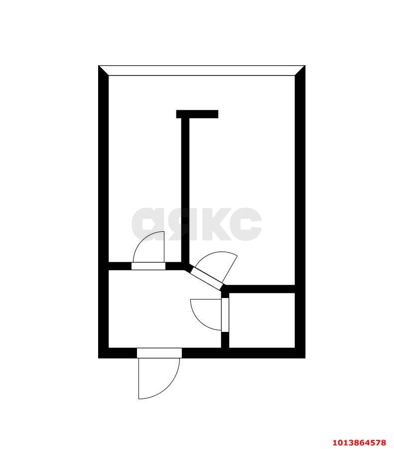 Фото №8: 1-комнатная квартира 37 м² - Краснодар, Музыкальный, ул. имени Мусоргского М.П., 3