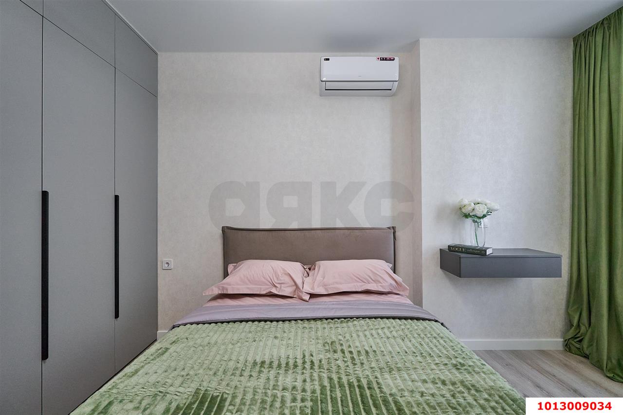 Фото №4: 1-комнатная квартира 43&nbsp;м², 11/18&nbsp;эт. - Краснодар, Прикубанский внутригородской округ, Фестивальный, мкр. ЖК Цветы, ул. Круговая, 4Вк4