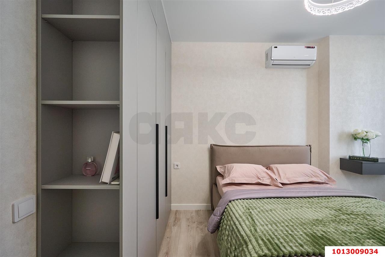 Фото №5: 1-комнатная квартира 43&nbsp;м², 11/18&nbsp;эт. - Краснодар, Прикубанский внутригородской округ, Фестивальный, мкр. ЖК Цветы, ул. Круговая, 4Вк4
