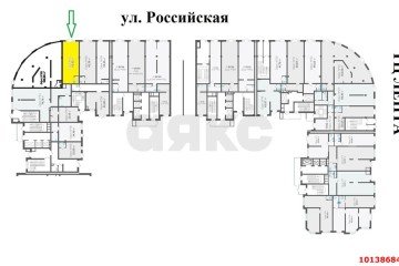 Фото №2: Торговое помещение 43 м² - Краснодар, мкр. Музыкальный, ул. Российская, 257/7лит1