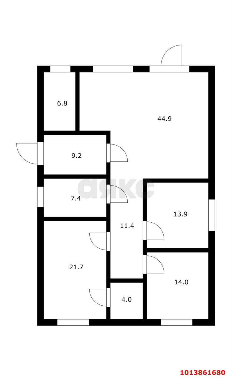 Фото №11: Дом 133 м² + 9.65 сот. - Афипский, ул. Александра Невского, 54