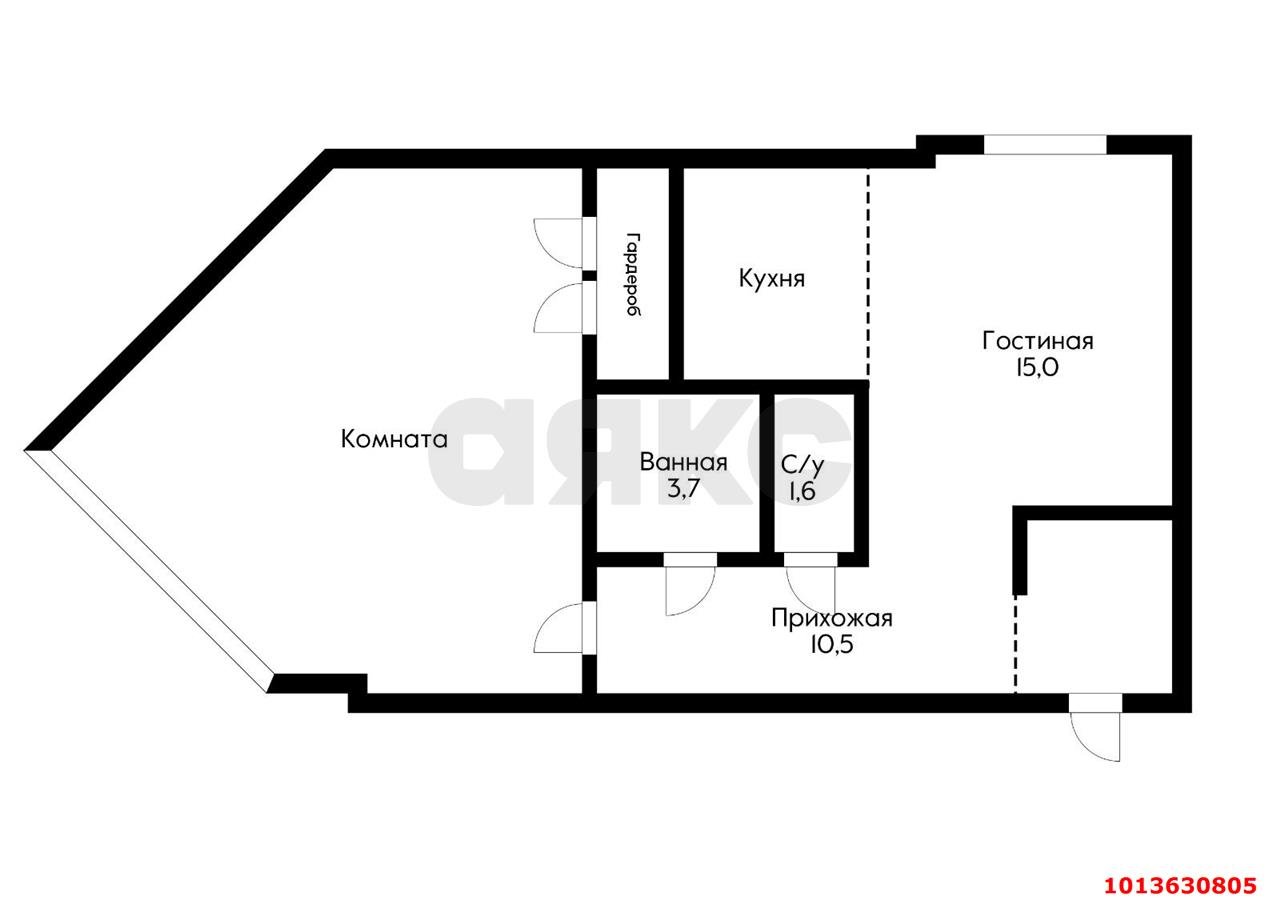 Фото №9: 2-комнатная квартира 55 м² - Краснодар, Немецкая Деревня, ул. Баварская, 8