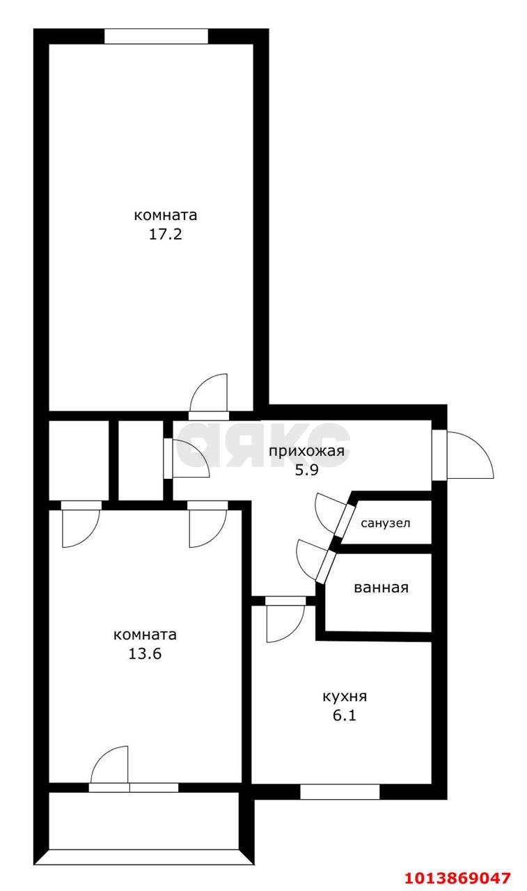 Фото №2: 2-комнатная квартира 55 м² - Краснодар, Славянский, ул. Темрюкская, 72