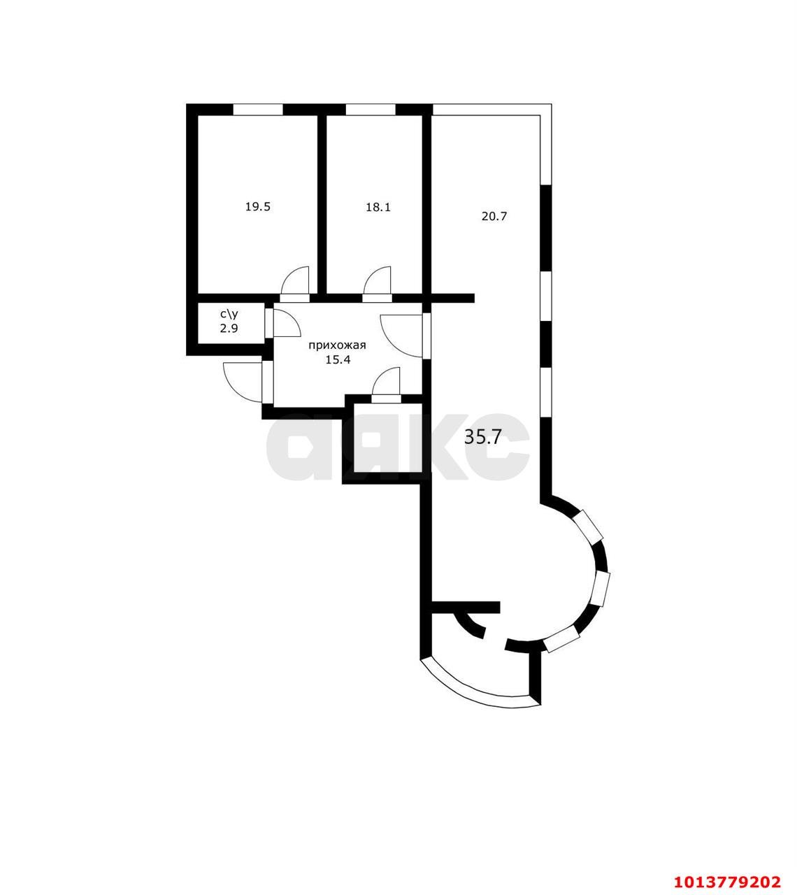 Фото №20: 3-комнатная квартира 118 м² - Краснодар, Солнечный, ул. Архитектора Ишунина, 3