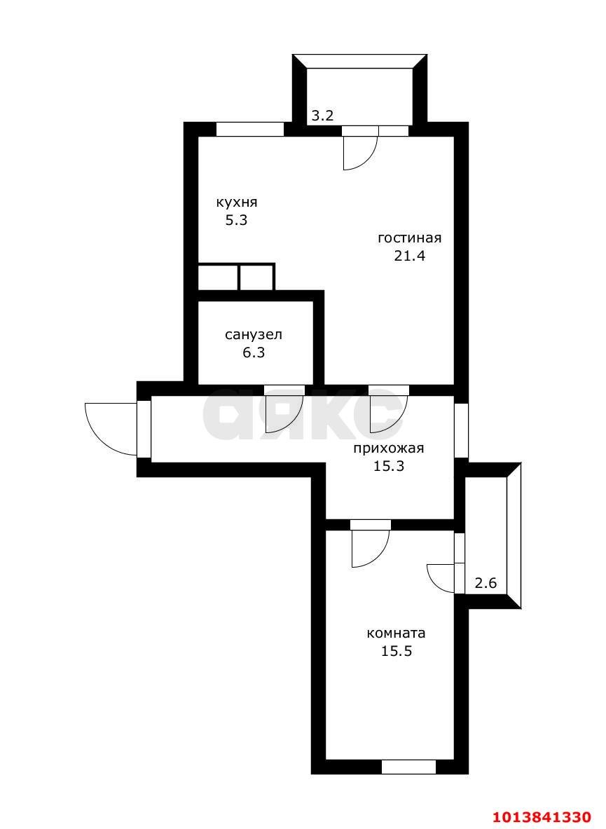 Фото №19: 2-комнатная квартира 63 м² - Краснодар, Пашковский, ул. Бородинская, 152/А