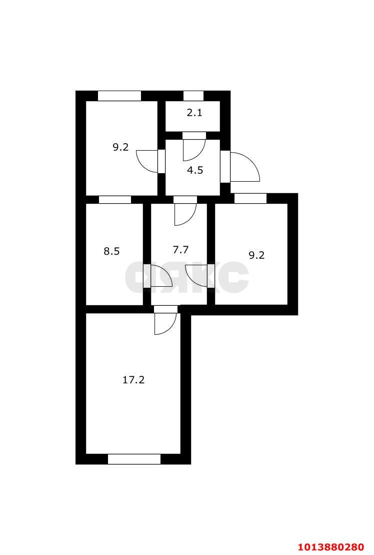 Фото №20: Часть дома 58 м² + 7 сот. - Чебургольская, ул. Советская, 118