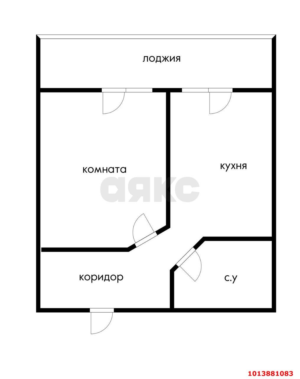 Фото №7: 1-комнатная квартира 42 м² - Российский, Прикубанский внутригородской округ, ул. Измаильская, 10