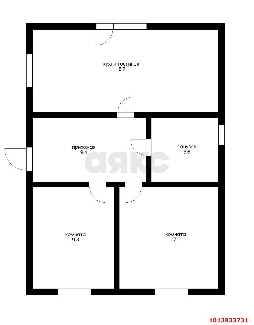 Фото №2: Дом 58 м² + 2 сот. - Краснодар, коттеджный  Изумрудный Город, ул. имени Кронида Обойщикова, 23