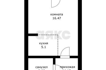 Фото №3: Студия 32 м² - Краснодар, мкр. жилой комплекс Территория Счастья, ул. Домбайская, 10