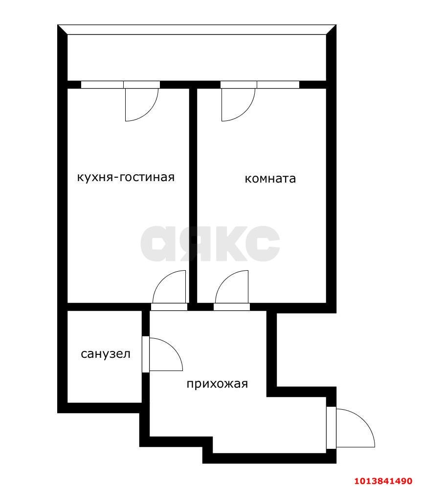 Фото №13: 1-комнатная квартира 49 м² - Краснодар, Гидростроителей, ул. Снесарева, 10/1