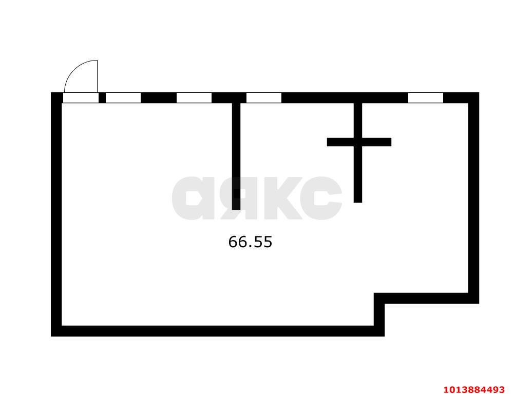 Фото №3: Торговое помещение 67 м² - Краснодар, Губернский, ул. им. Героя Яцкова И.В., 9к1