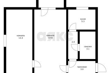 Фото №3: 2-комнатная квартира 45 м² - Краснодар, мкр. Дубинка, пр-д 2-й  Стасова, 50