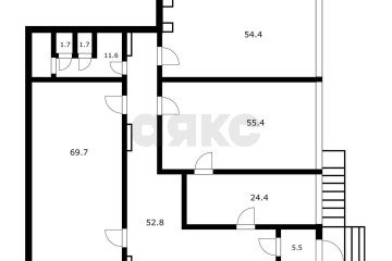 Фото №3: Торговое помещение 278 м² - Краснодар, мкр. жилой комплекс Притяжение, ул. Московская, 118к1