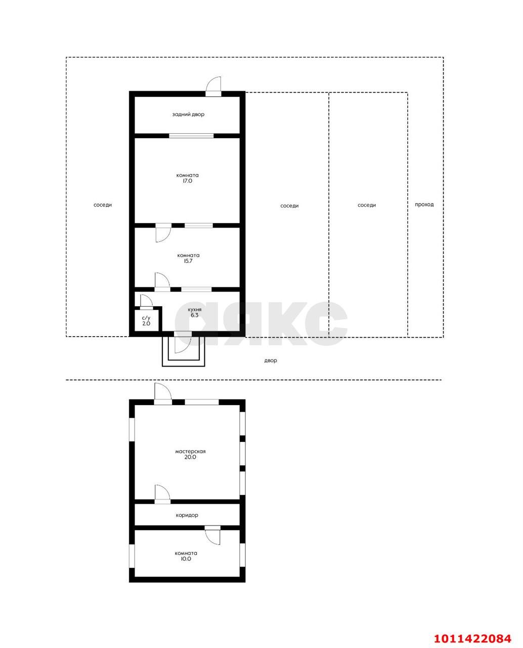 Фото №12: 2-комнатная квартира 39 м² - Краснодар, Дубинка, пр-д 2-й  Айвазовского, 21/1