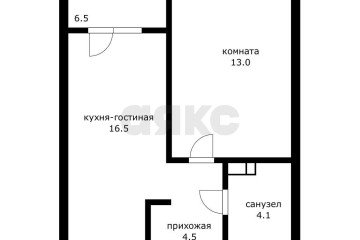 Фото №2: 1-комнатная квартира 38 м² - Краснодар, мкр. Любимово, 16