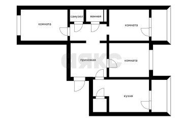 Фото №4: 3-комнатная квартира 86 м² - Краснодар, мкр. Юбилейный, пр-кт Чекистов, 9