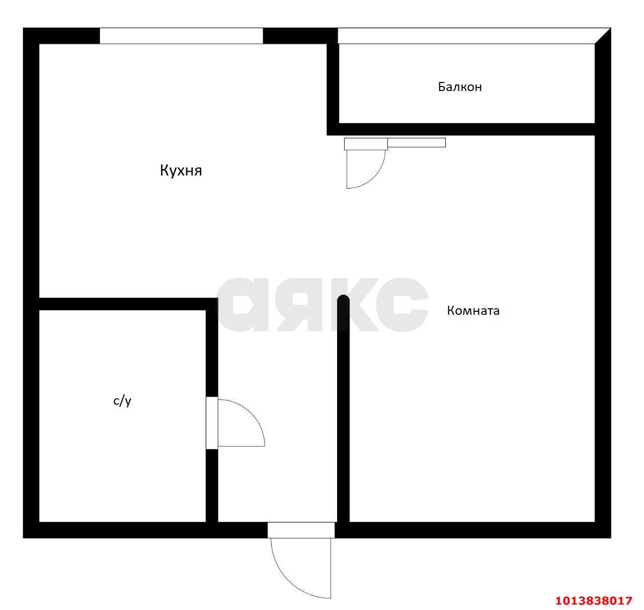 Фото №3: 1-комнатная квартира 27 м² - Краснодар, Славянский, ул. Заполярная, 39к2