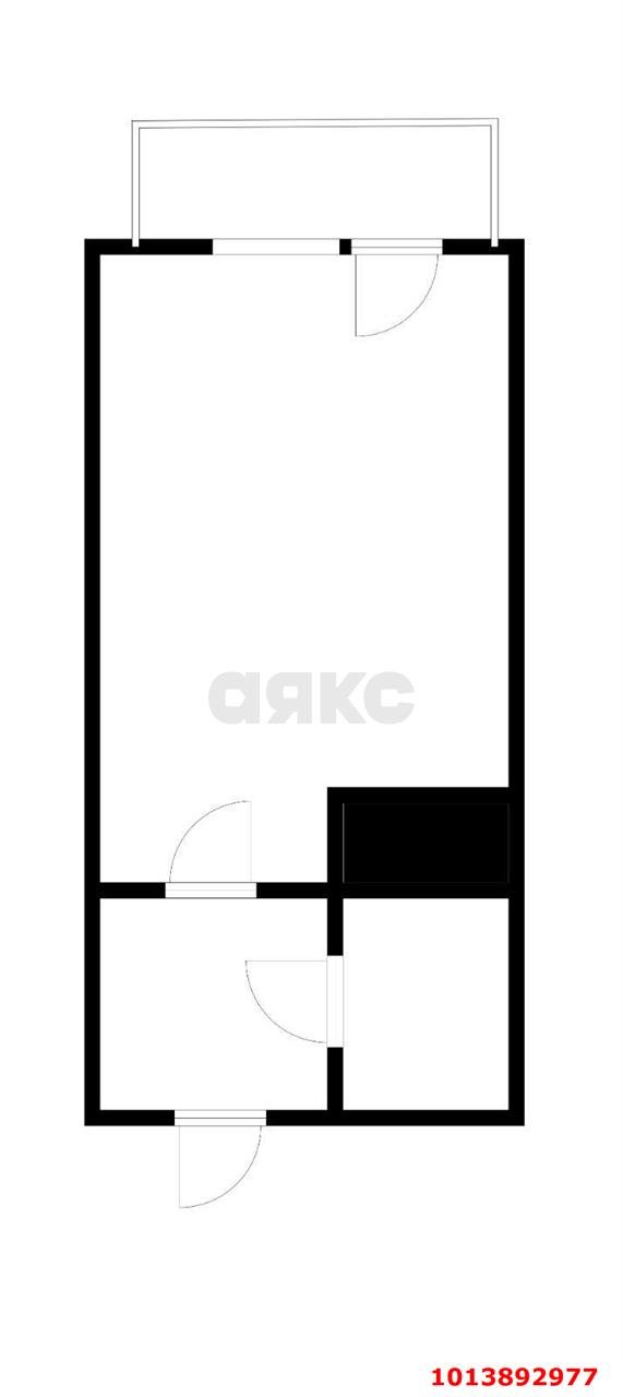 Фото №8: Студия 23 м² - Краснодар, жилой комплекс Светлый, ул. Московская, 144к2