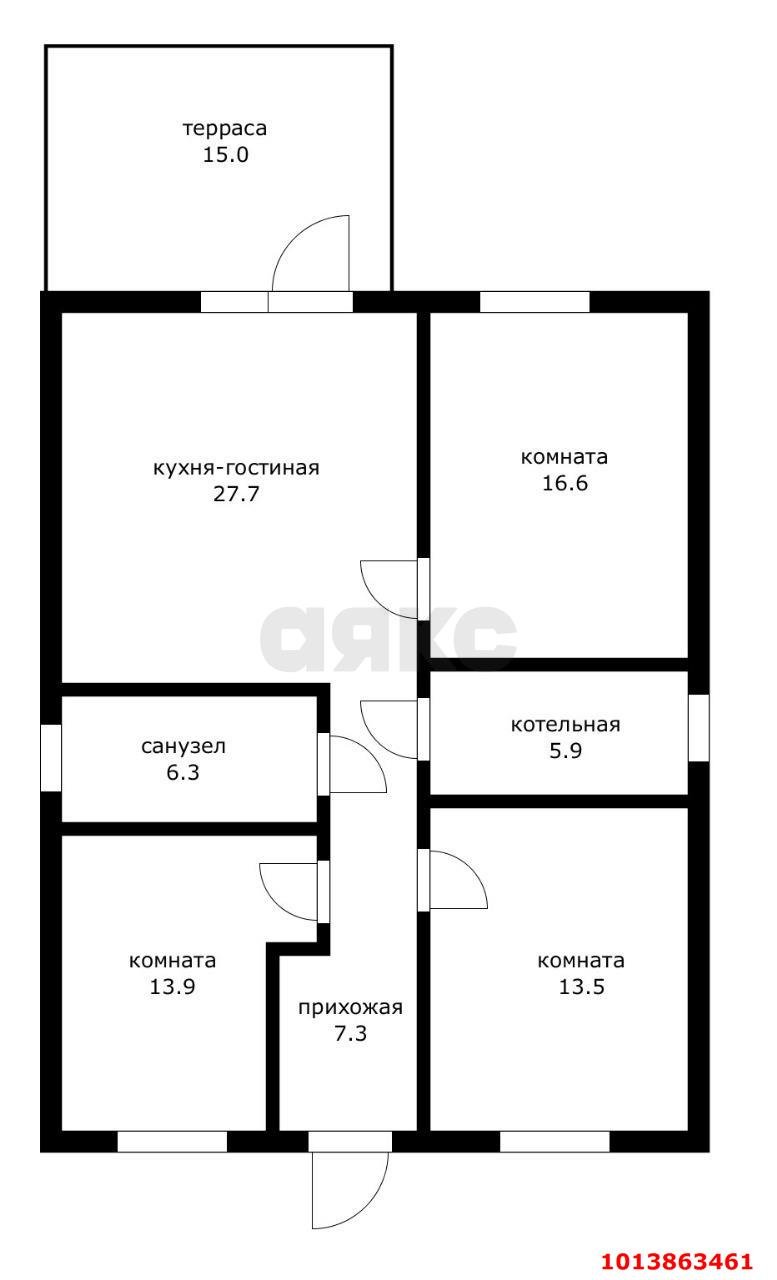 Фото №2: Дом 106 м² + 4.4 сот. - Елизаветинская, Зелёный Огонёк, ул. Виноградная, 43