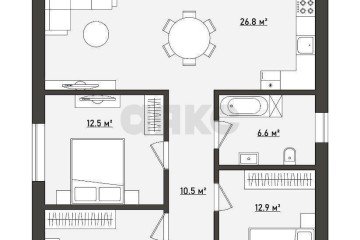 Фото №1: Дом 120 м² - Елизаветинская, ст Кубаночка, ул. Речная, 28