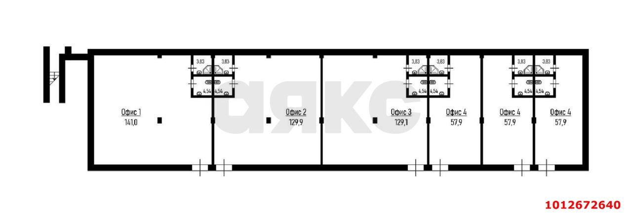 Фото №2: Торговое помещение 150 м² - Краснодар, Плодородный-2, ул. Константиновская, 5лит11