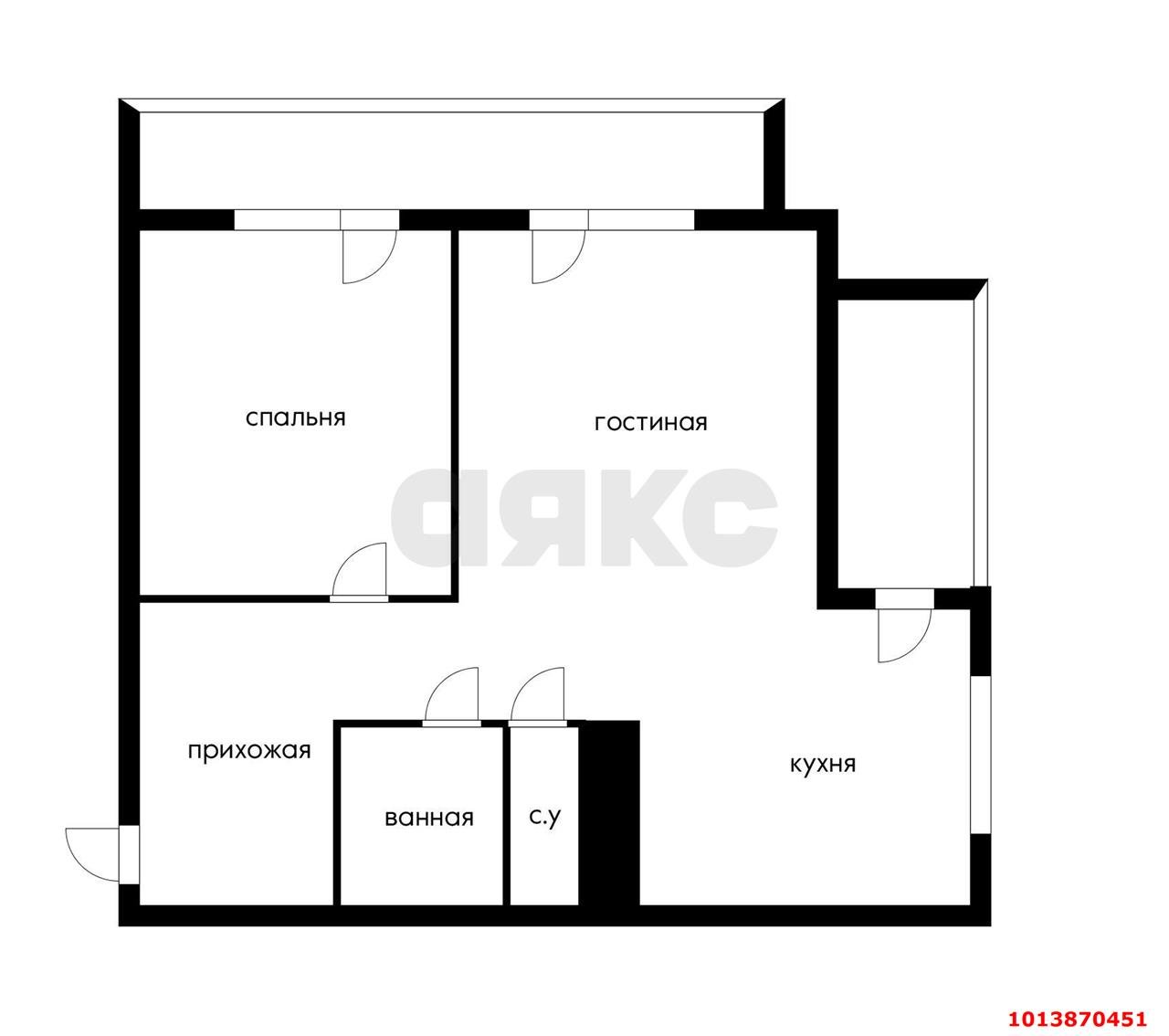 Фото №14: 2-комнатная квартира 80 м² - Краснодар, Юбилейный, пр-кт Чекистов, 26