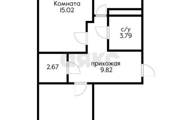 Фото №2: 2-комнатная квартира 60 м² - Краснодар, мкр. Музыкальный, ул. имени Мусоргского М.П., 26к1