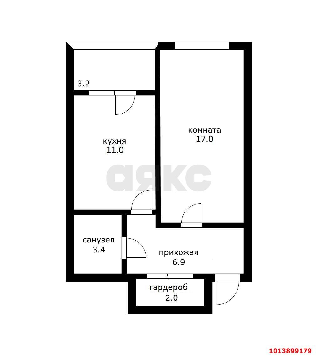 Фото №20: 1-комнатная квартира 43 м² - Краснодар, Пашковский, ул. Октябрьская, 12/1